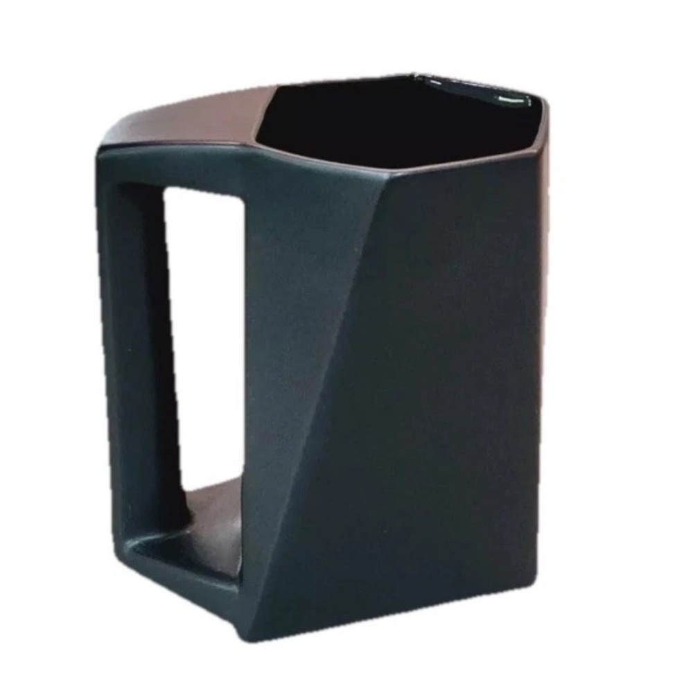 Tesla CyberStein Coffee Mug Black 6 Inches tall